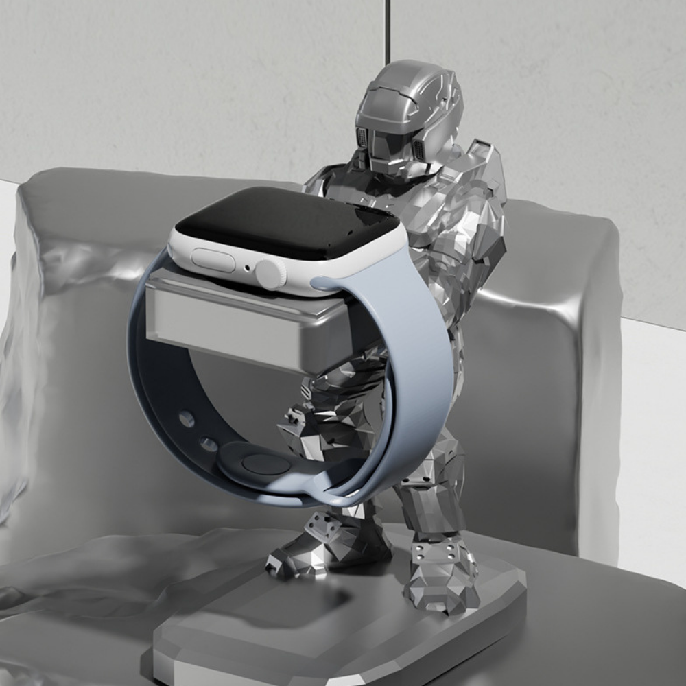 Sergeant-Shaped Smartwatch Stand