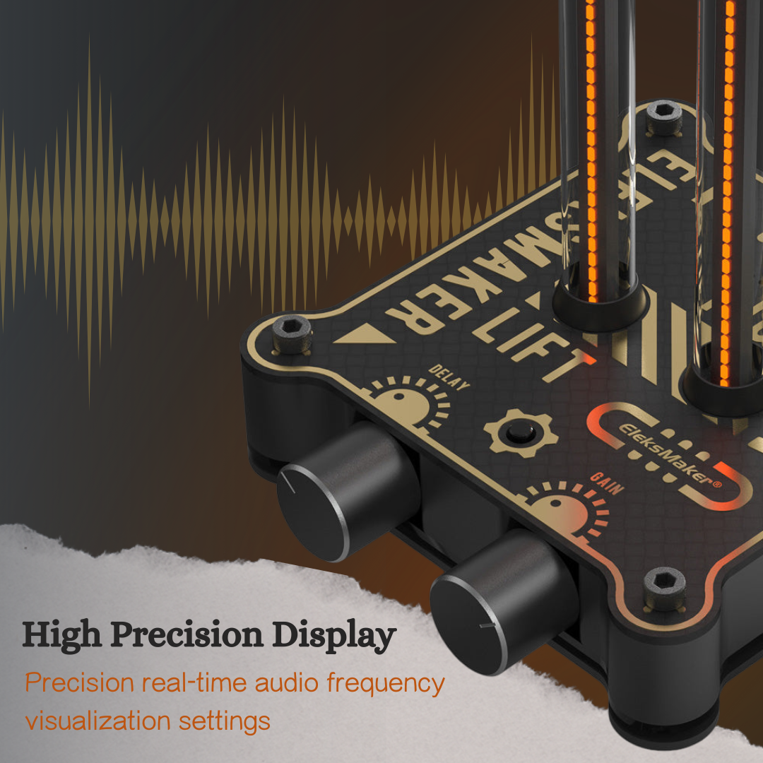 EM Retro Simulated Neon Tube Music Sensing Light - Beanowa