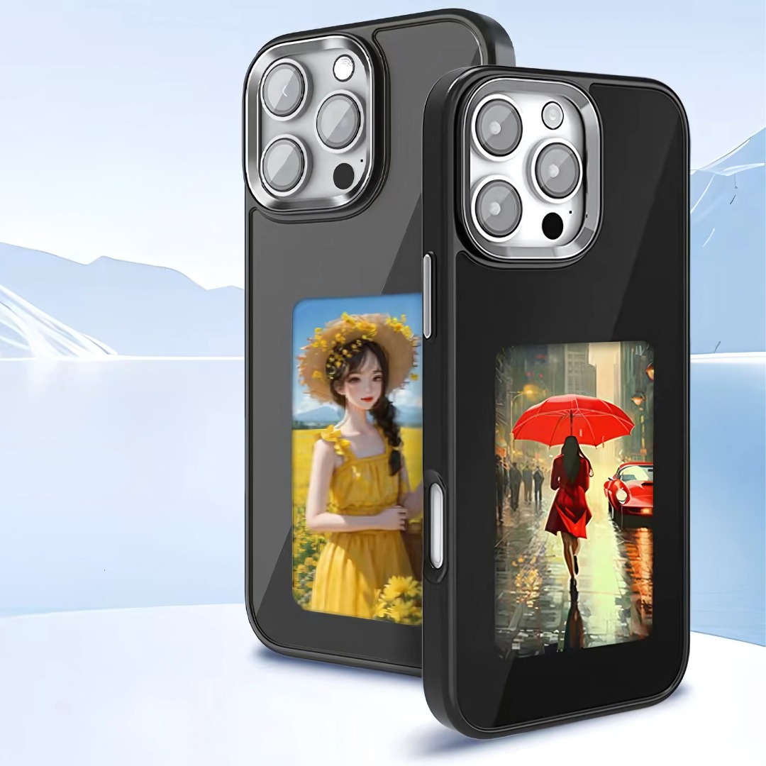 Smart E-ink screen phone case