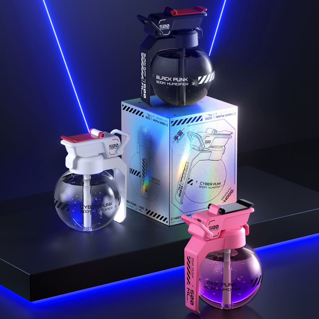 Grenade style aromatherapy humidifier