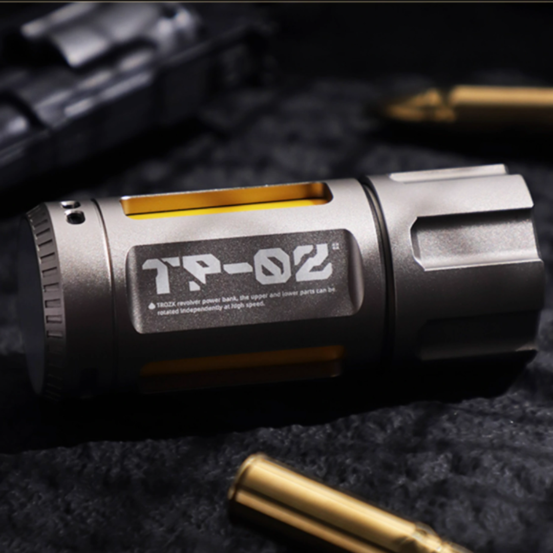 Revolver Cylinder Power Bank