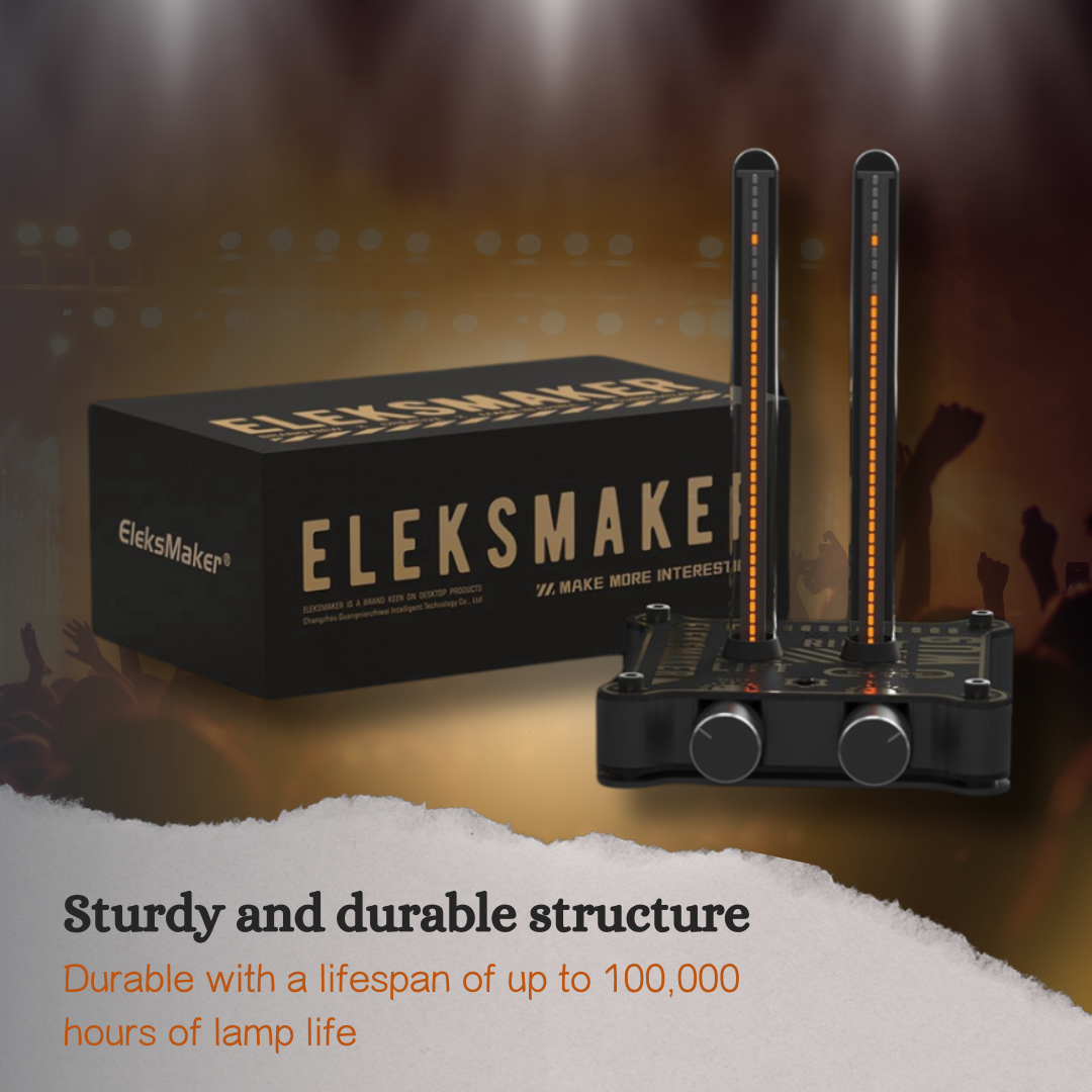 EM Retro Simulated Neon Tube Music Sensing Light - Beanowa