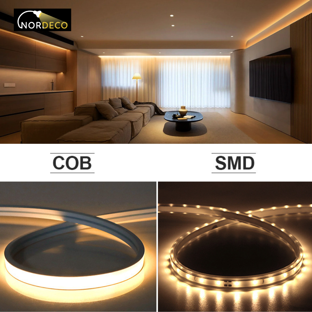 Beanowa Smart Flexible COB Light Strip (Cool White and Warm White options) - Beanowa