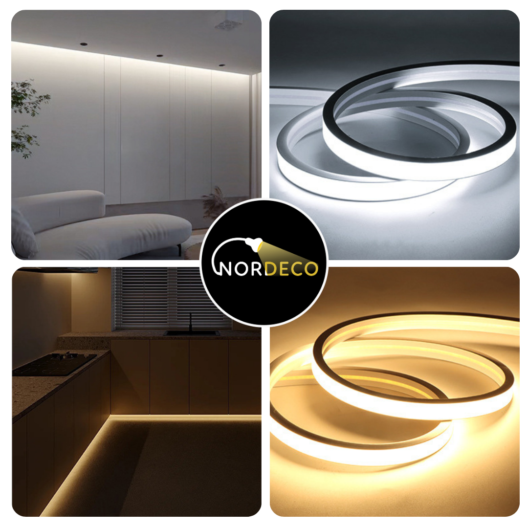 Beanowa Smart Flexible COB Light Strip (Cool White and Warm White options) - Beanowa