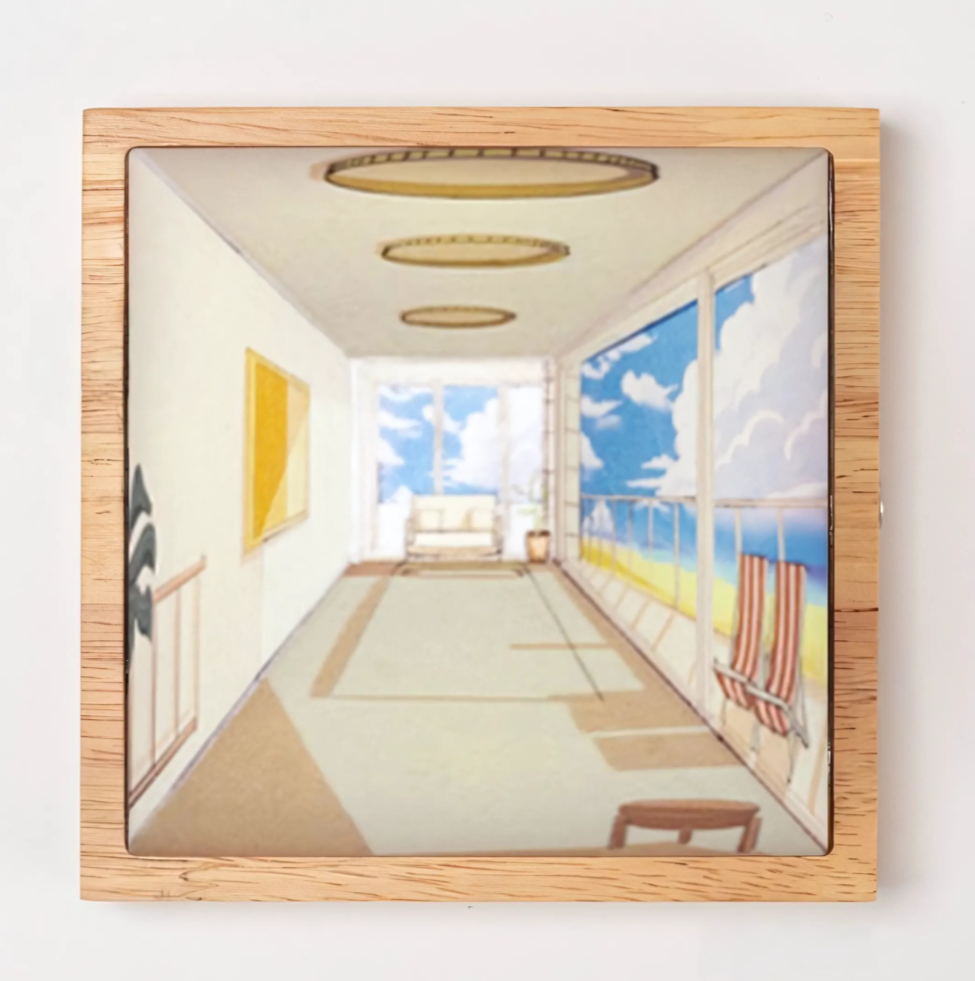 3D Naked Eye Visual Wall Lamp