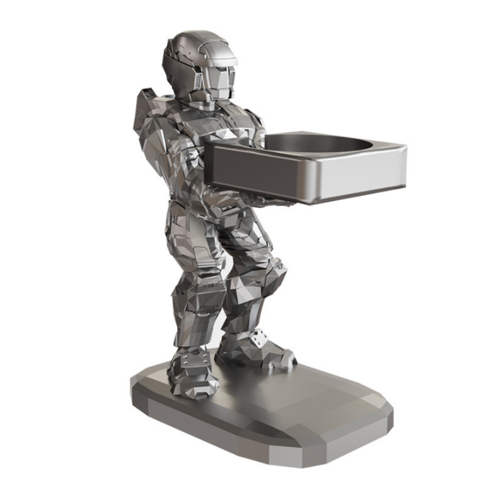 Sergeant-Shaped Smartwatch Stand