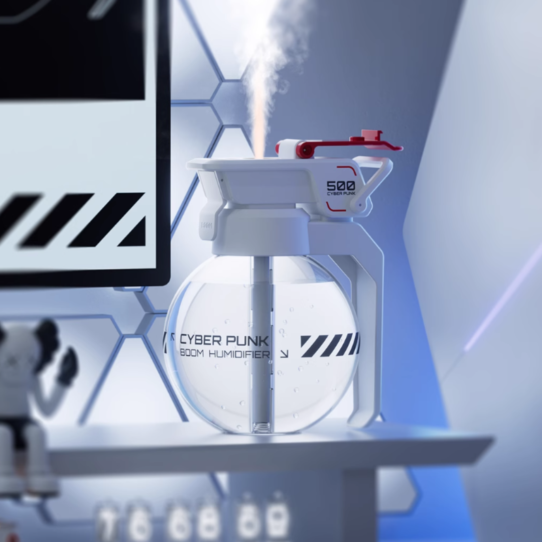 Grenade style aromatherapy humidifier