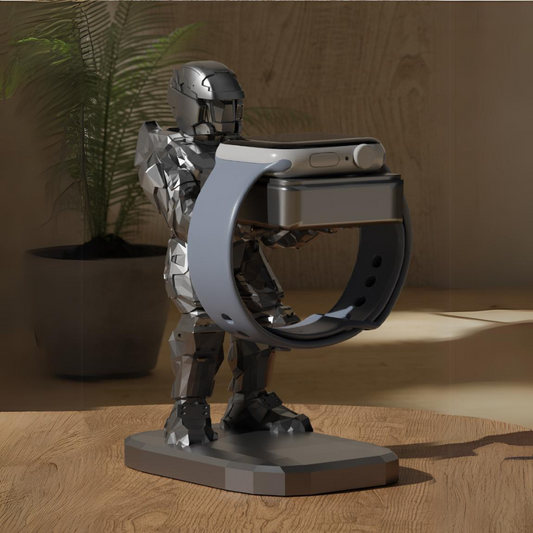 Sergeant-Shaped Smartwatch Stand