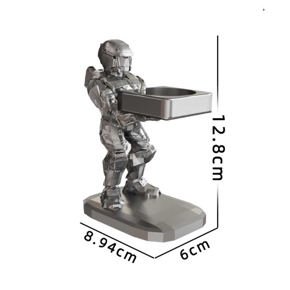 Sergeant-Shaped Smartwatch Stand