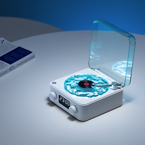 Retro Bluetooth Speakers with ambient lights projector