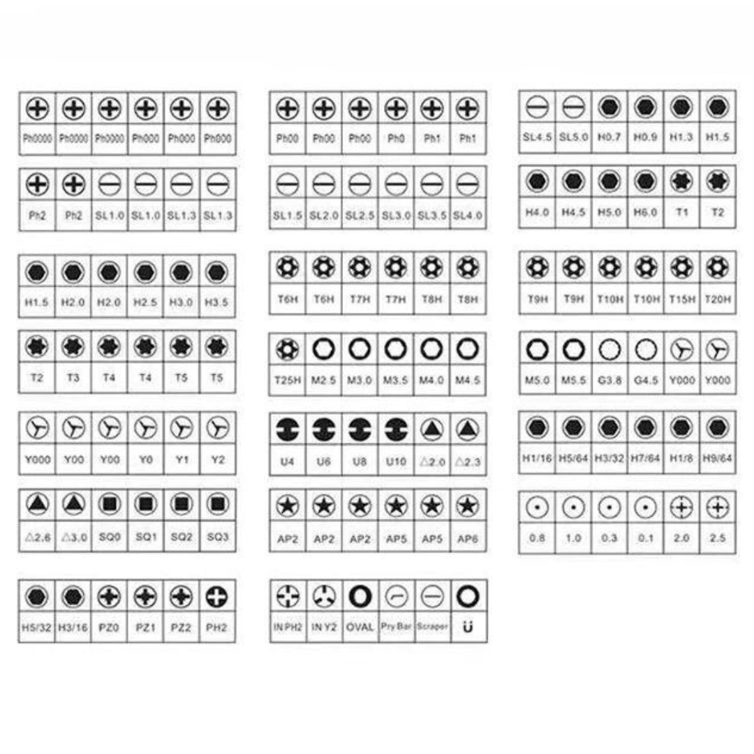 Japanese manual screwdriver set - Beanowa